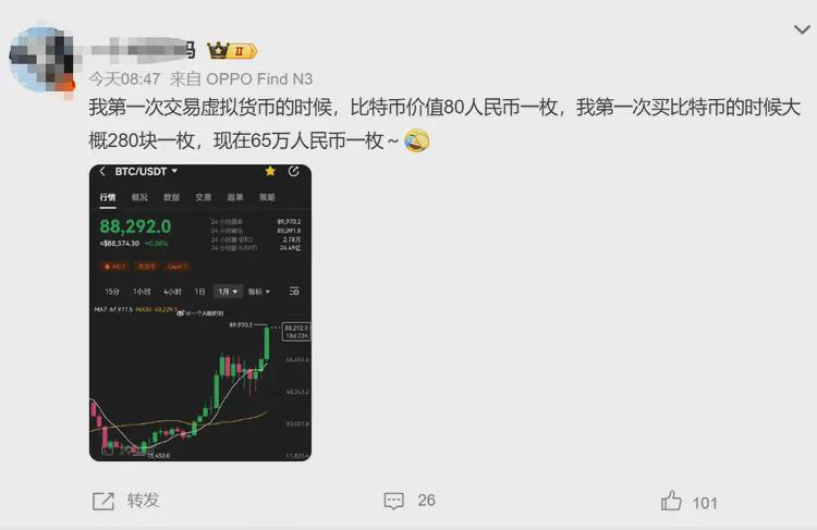 每天送比特币(送一个比特币)